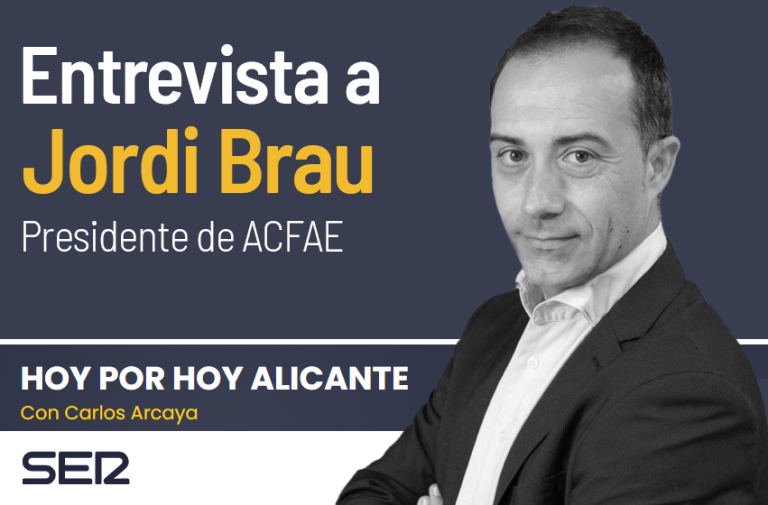 Entrevista Jordi Brau ACFAE en SER